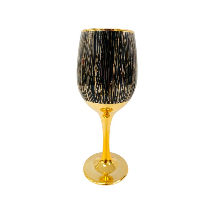 Noir Collection 10.6oz Wine Glass-Black