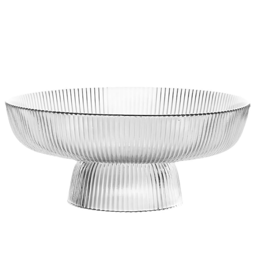 Nova Décor 10.4" Glass Bowl