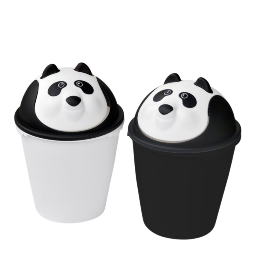 Panda 8L Plastic Trash Bin