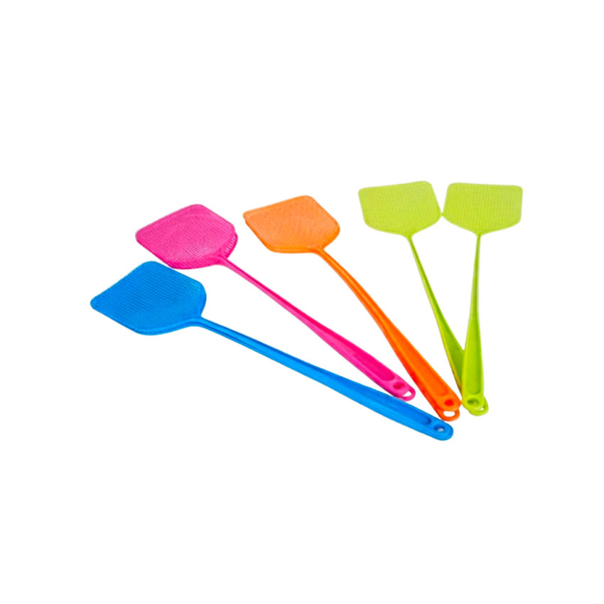 Plastic 2pc Flyswatter 51X9.2cm