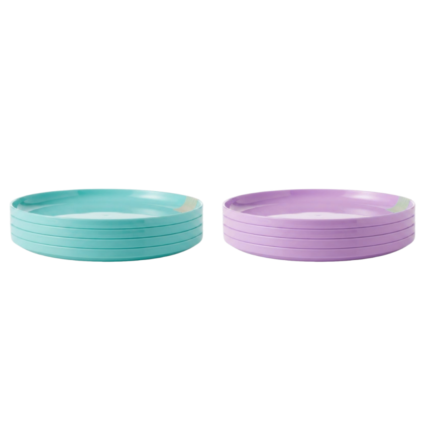 Plastic Plate Set-4pcs