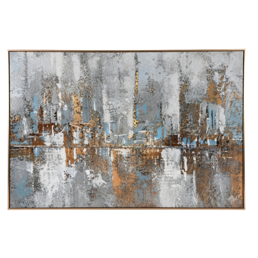 Skyline Painting w/ Frame