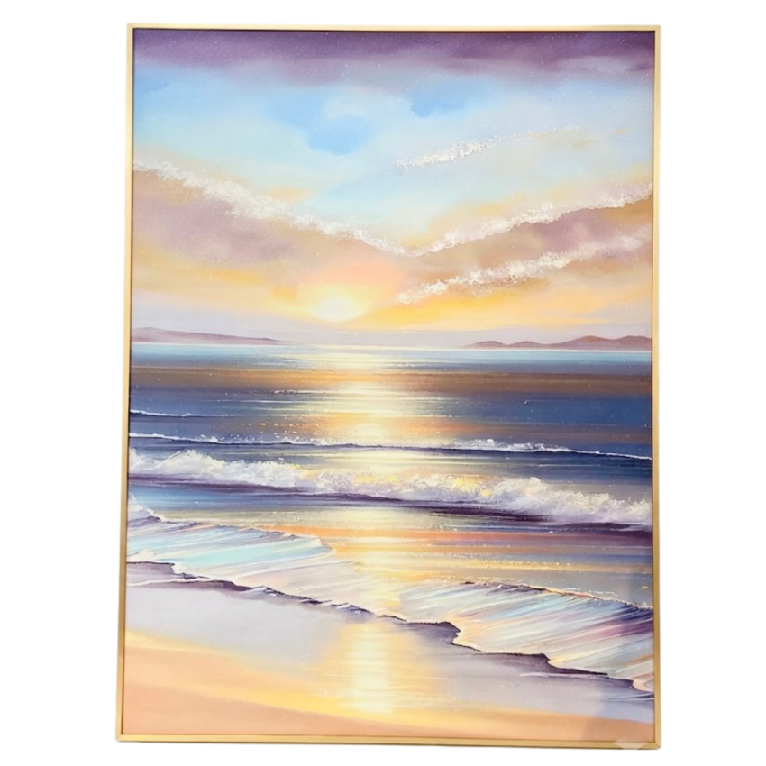 Calm Coast 24 x 31.5" Framed Wall Art