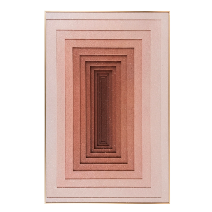 Golden Reverie 31.5 x 47" Framed Wall Art