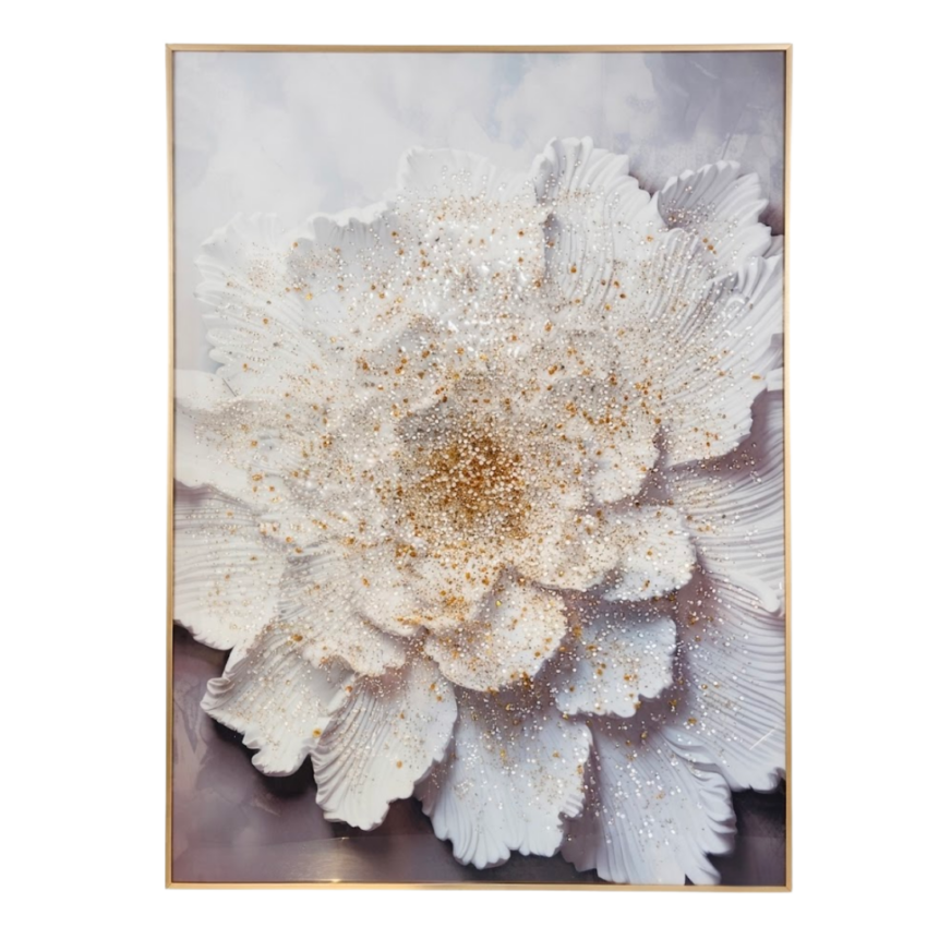 Ivory Blossom  24 x 31.5" Framed Wall Art
