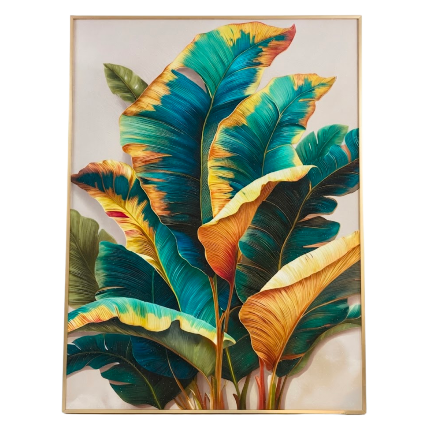 Tropical Oasis 24 x 31.5" Framed Wall Art