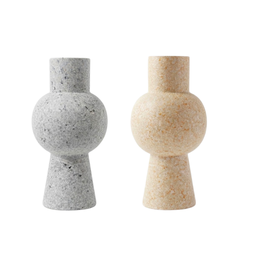 11.7" Terrazzo Bloom Ceramic Vase