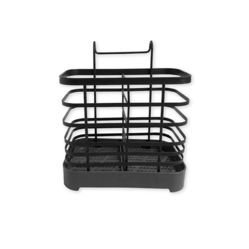 6 x 5.5" Utensil Holder with Rack