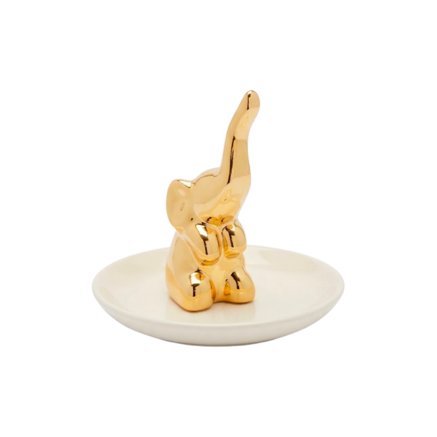 Elephant Ceramic Jewellery Tray