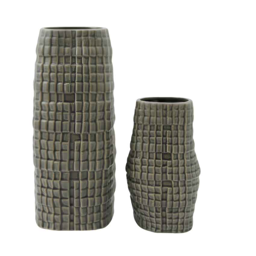 Graphite Ceramic Vase
