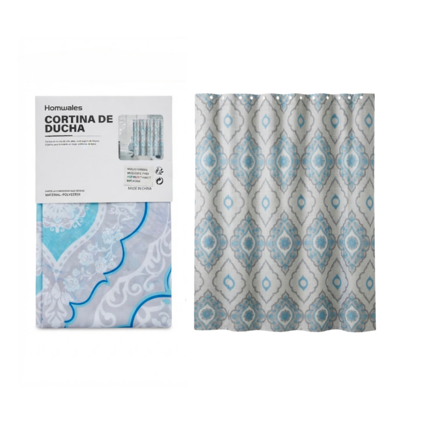 Habour Breeze 71x71" Shower Curtain