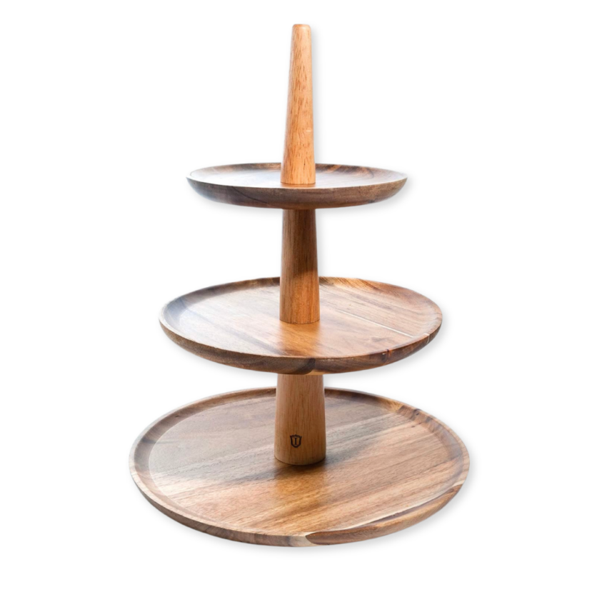Lopinot 14" 3 Tier Serving Tray