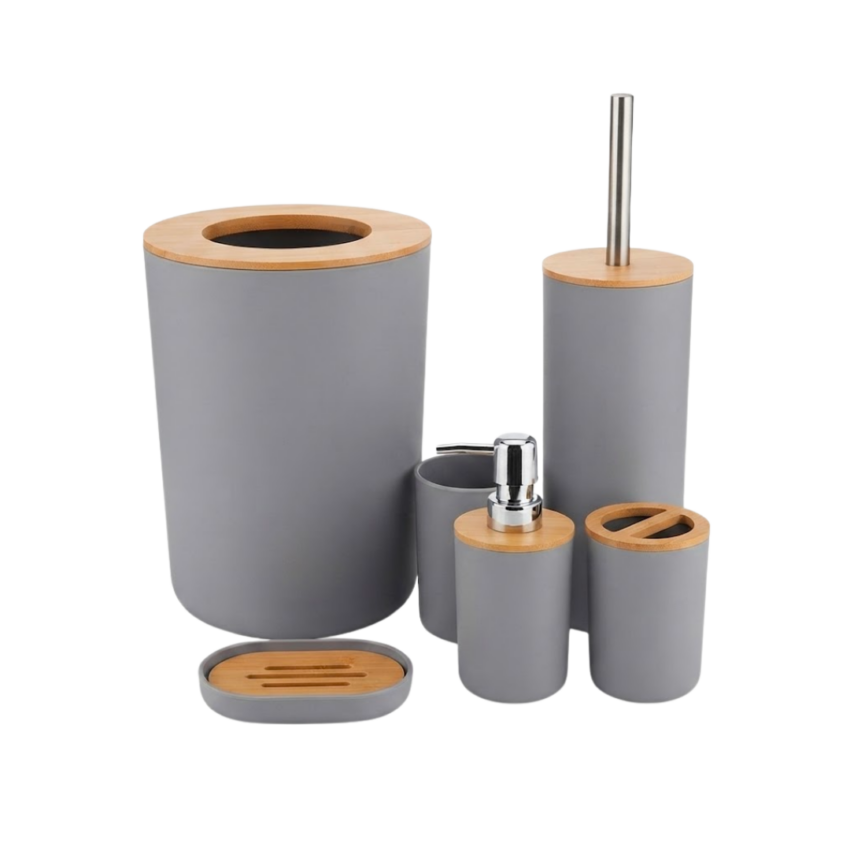 Slate 6pc Bathroom Set