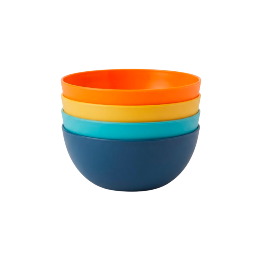 14cm 4pc Plastic Bowls