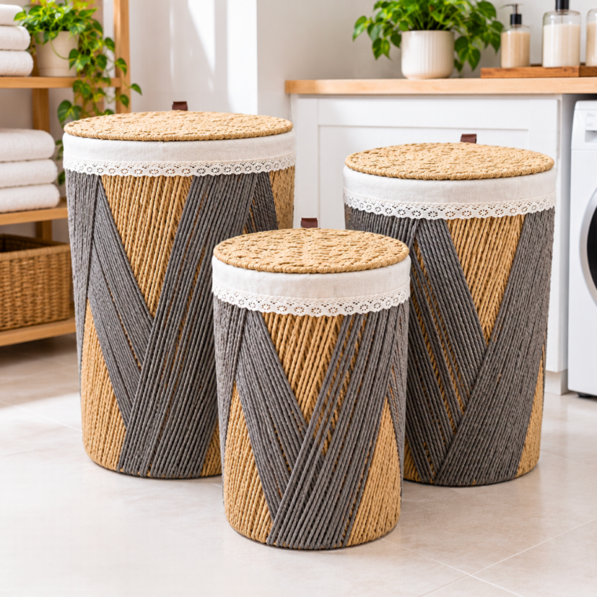 Aruba Round Woven Basket