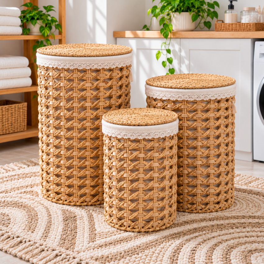 Bali Round Woven Basket