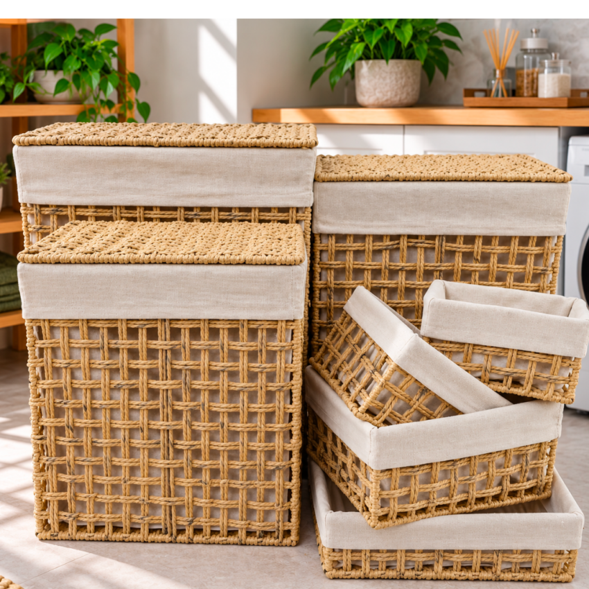 Cane Woven Basket