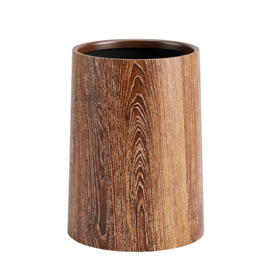 Cedar Trash Bin