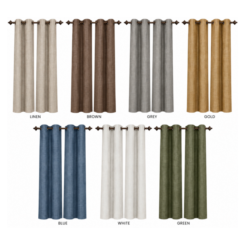 Hermes Linen Crackle Tab Panel 2pcs/Pkg