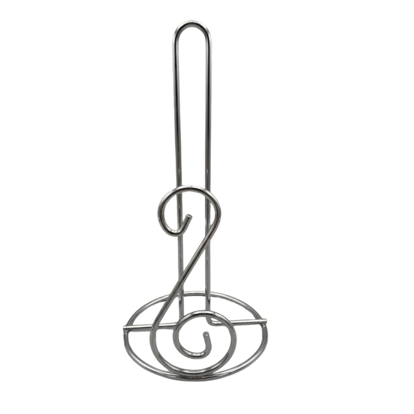 Paper Towel Holder Swirl Chrome 29cm