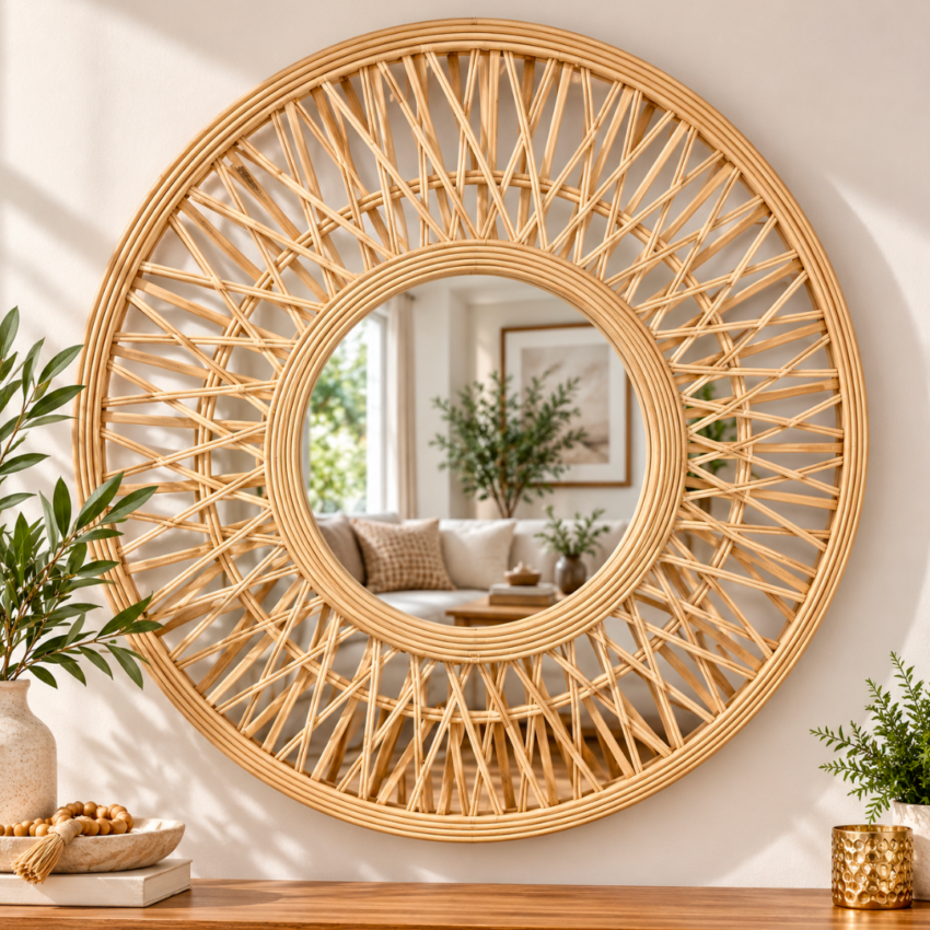 Willow 23.6" Decorative Mirror