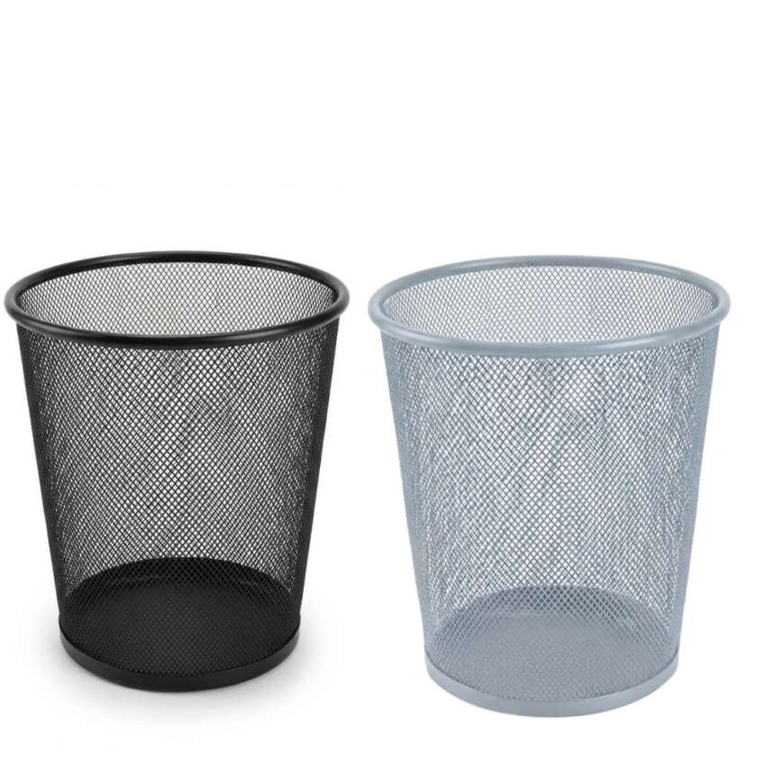 Wire Plastic Trash Can